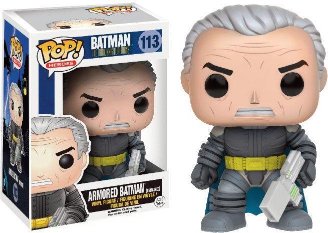 Actual product image Funko Batman: Armoured Batman (Unmasked) Pop!