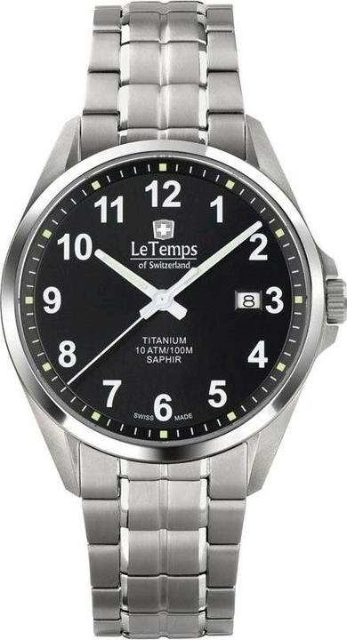 Le Temps Titanium (Analoguhr, 39 mm)