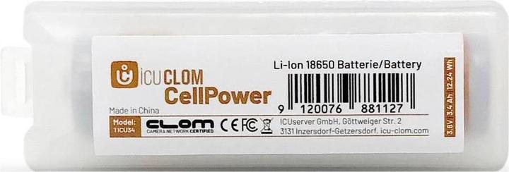 Actual product image ICUserver ICU CellPower 18650 Spezial-Akku NiMH 3400 mAh 1.2 V 1 St. (1 pcs., AA, 3400 mAh)