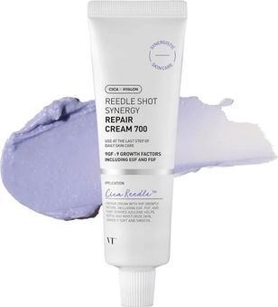 VT Cosmetics Reedle Shot Synergy Repair Cream 700 Regenerating Face Cream With Azulene - 50ml (50 ml)