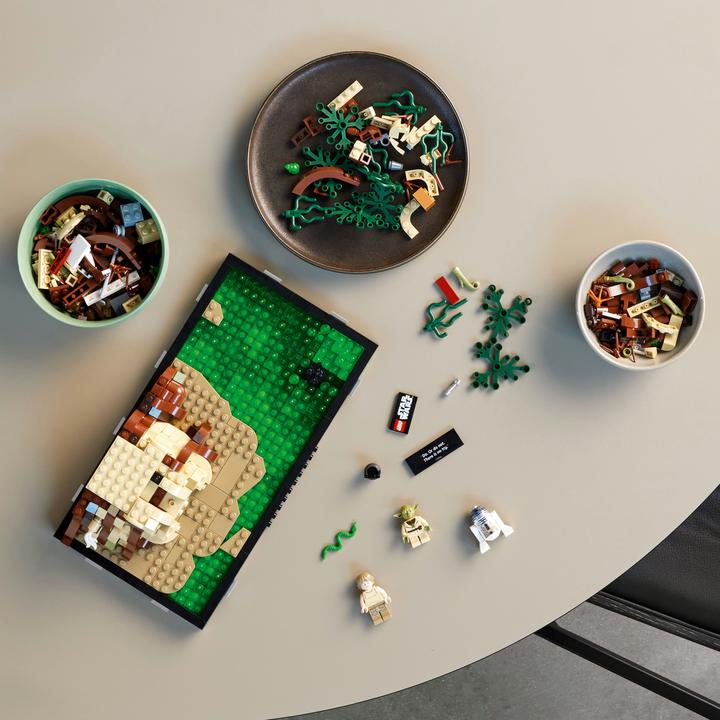 Produktbild LEGO Jedi Training auf Dagobah - Diorama (75330, LEGO Star Wars)