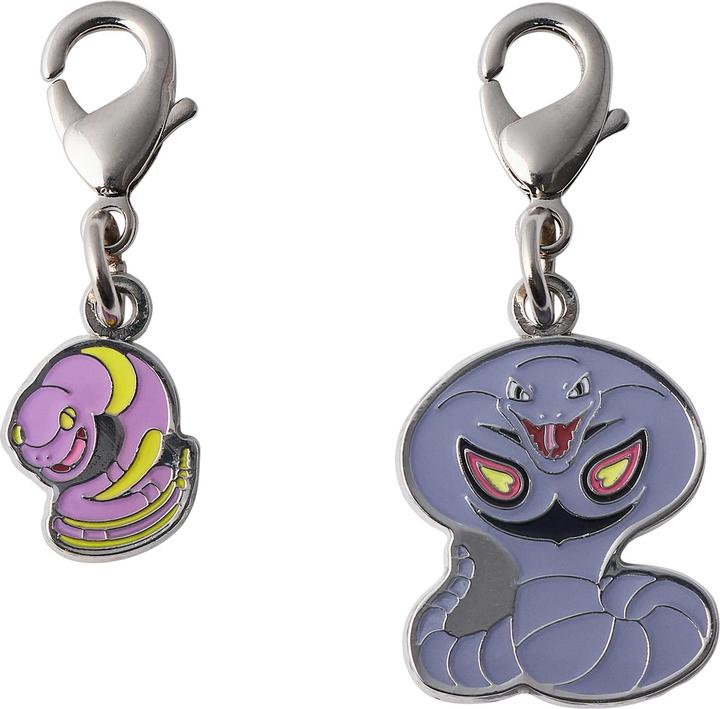 Pokémon Pokemon Center - Ekans & Arbok Schlüsselanhänger - 2 Stück