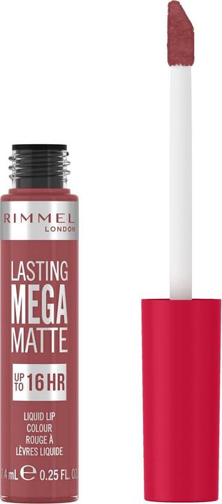 Actual product image Rimmel London Lasting Mega Matte Liquid Lip Colour (210 - Rose & Shine)