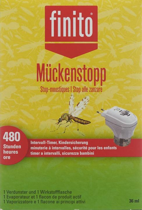 Produktbild Finito Mückenstecker mit Intervall-Timer (36 ml)