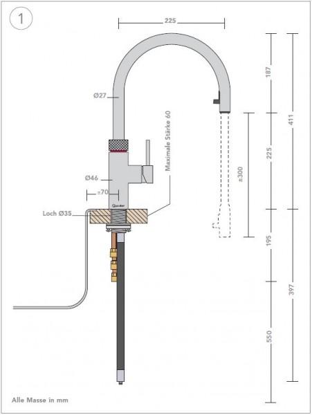 Produktbild Quooker Flex PRO3