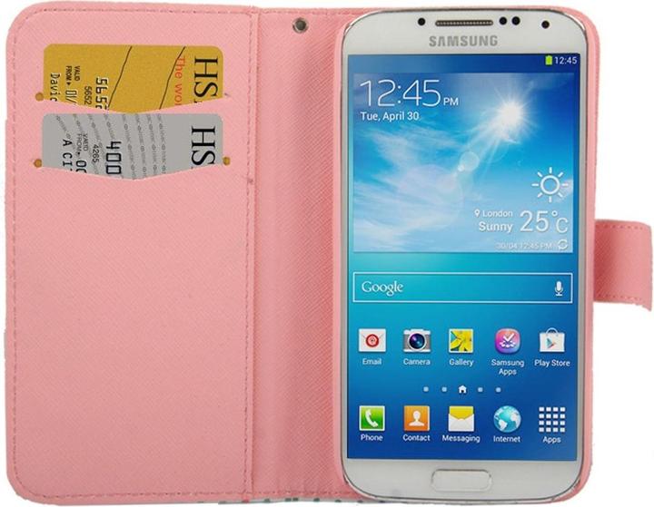 Produktbild König Design Schutzhülle Handytasche (Flip Quer) für Handy Samsung Galaxy S4 Mini GT I9190 / S4 Mini Duos GT I919 (Samsung Galaxy S4 mini)