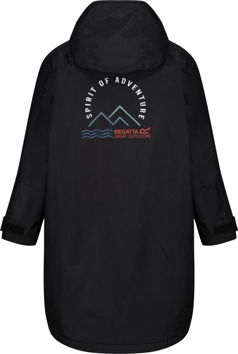 Actual product image Regatta Childrens/Kids Back Print Changing Robe
