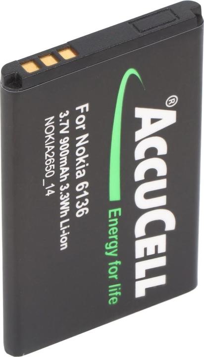 Image du produit AccuCell Batterie Nokia 6300, BL-4C