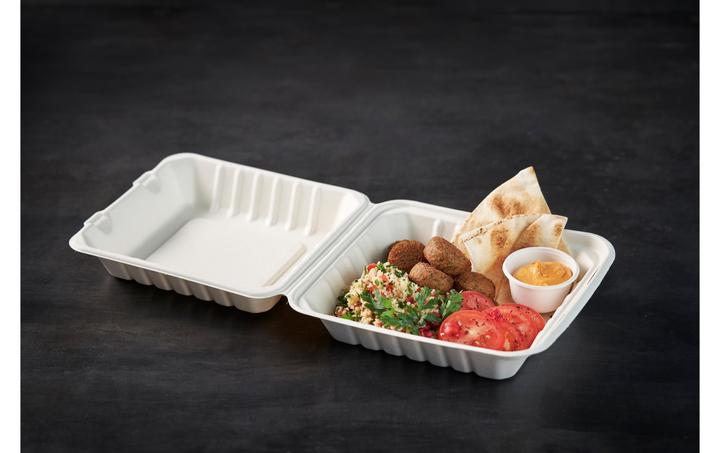 Actual product image Biopak Menu box undivided 1200 ml, 50 pieces (50 x)