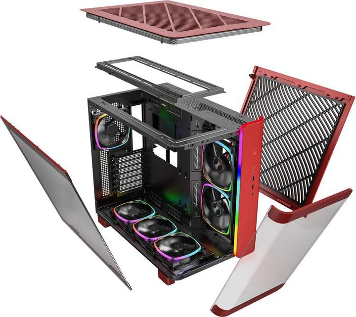 Actual product image Montech King 95 Pro (mATX, Mini-ITX, ATX)