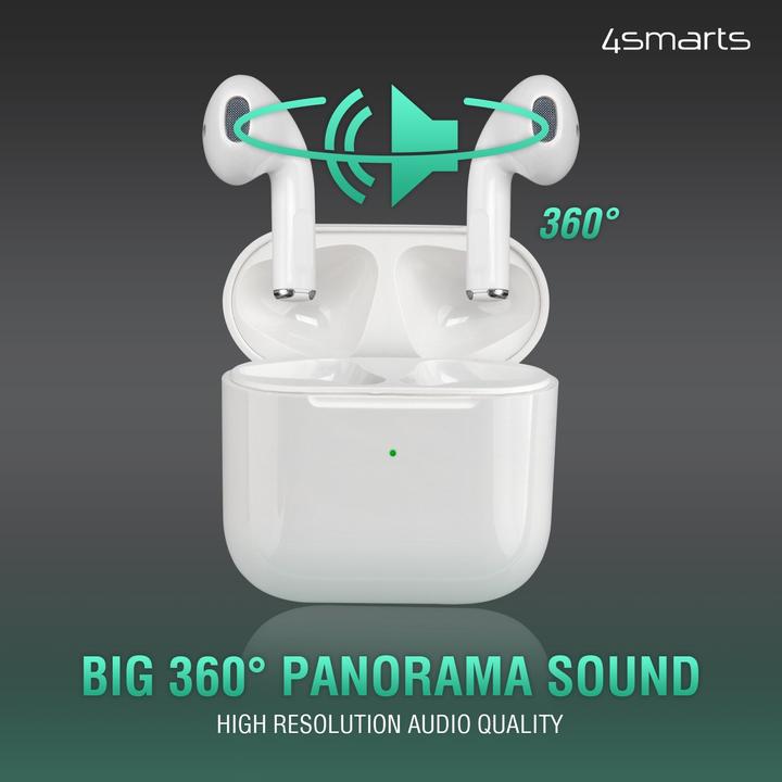 Actual product image 4smarts SkyPods Pro (No noise cancelling, 5 h, Wireless)