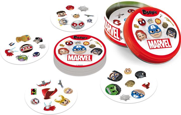 Produktbild Asmodée Jeu - Dobble Marvel Emoji (Französisch)