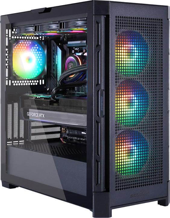 Produktbild Hyrican COUGAR DUOFACE PRO BK 7420 Ryzen 7 9800X3D WAK 64GB DDR5 2TB Gen4 SSD RTX 5080 (AMD Ryzen 7 9800X3D, 64 GB, 2000 GB, GeForce RTX 5080)