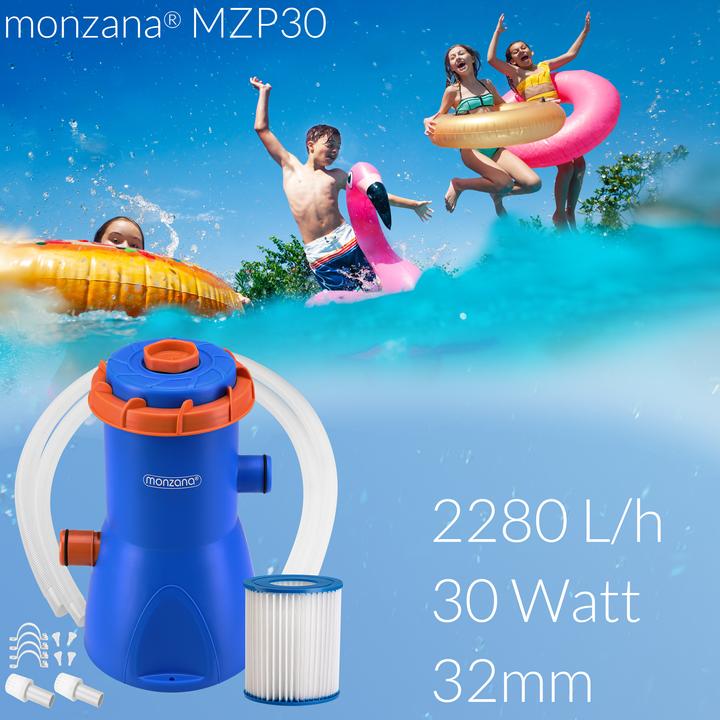 Image du produit Monzana Pompe de filtration piscine
