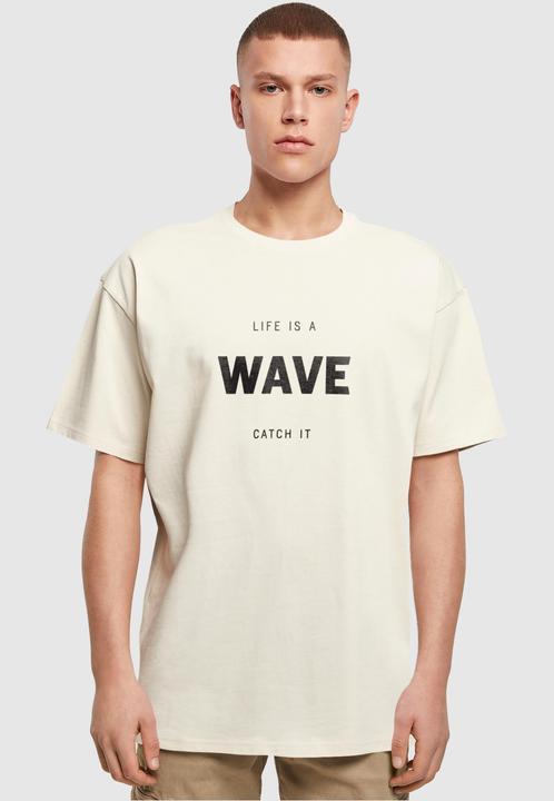 Actual product image Merchcode Summer - Life is a wave Heavy Oversize Tee - 116553 (L)