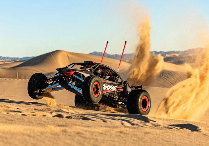 Actual product image Traxxas FUNCO RWD 8S VXL rot 1/6 Sand Car RTR Brushless, ohne Akku/Ladegerät (RTR Ready-to-Run)