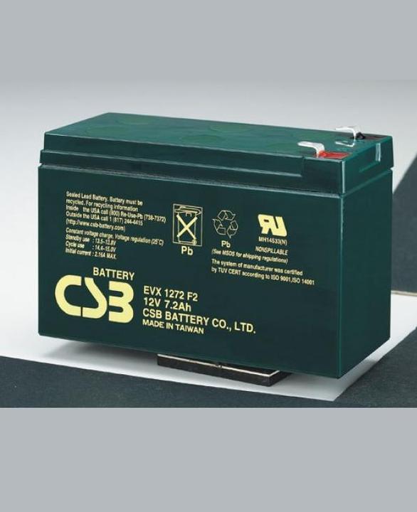 Actual product image CSB Battery LeadBattery EVX 1272 (12 V, 7200 mAh)