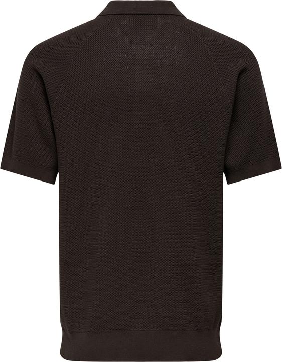 Actual product image Only & Sons ONSJAMES Gestricktes Poloshirt Polo (M)