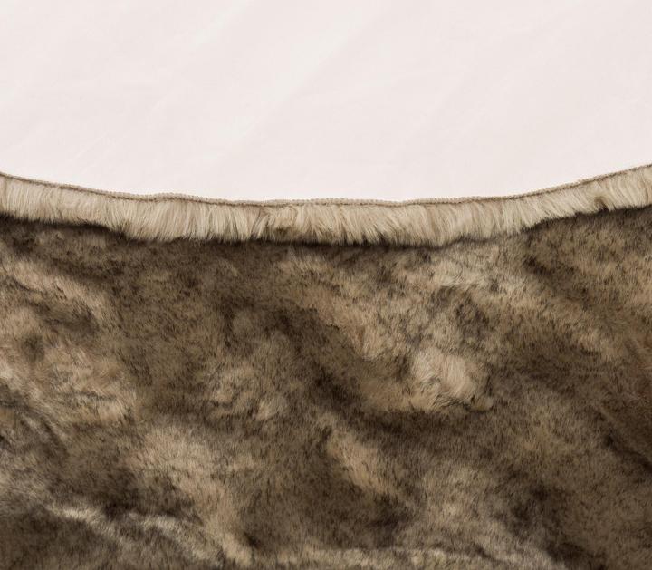 Produktbild Pergamon Luxus Super Soft Fellteppich Aspen Rund Meliert (Ø 160 cm)