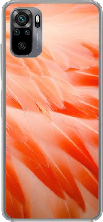 Flamingo feathers