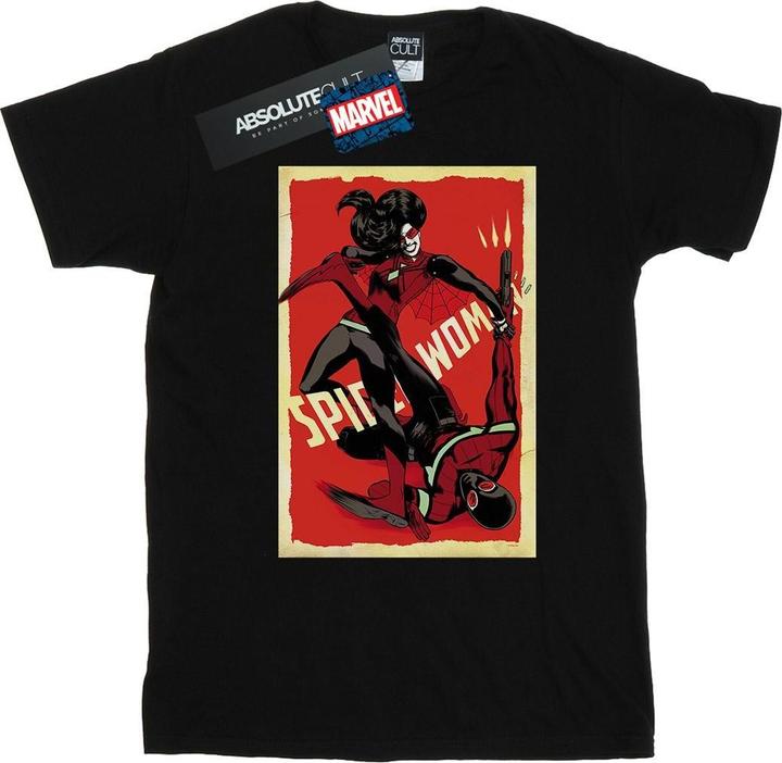 SpiderWoman Fight TShirt (L)