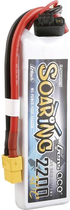 Produktbild Gens Ace Akumulator G-Tech Soaring 2200mAh 7.4V 30C 2S1P XT60 (7.40 V, 2200 mAh)