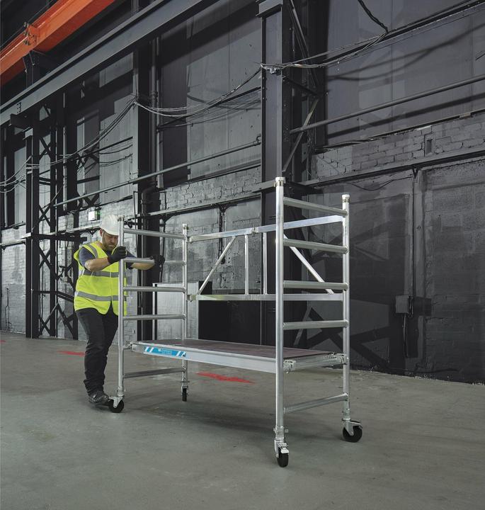 Produktbild Zarges Klappgerüst PaxTower S-PLUS 1T Arbeitshöhe 2,55 m (Gerüst, 180 cm)