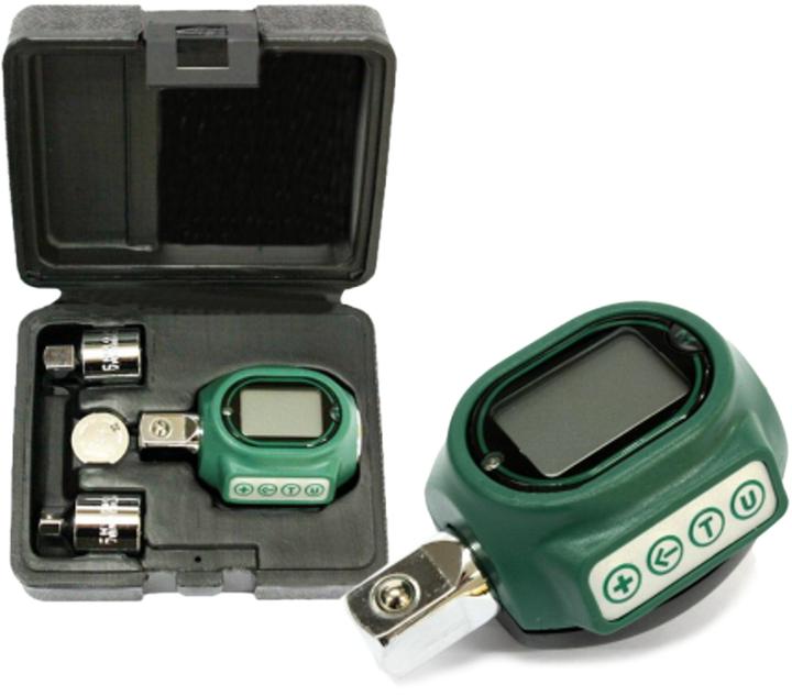 Produktbild Honiton ZESTAW REDUKCJI Z ELEKTRONICZNYM MIERNIKIEM MOMENTU 3 cz. 1/4", 3/8", 1/2" (3/8", 1/4", 1/2", 10 Nm, 200 Nm)