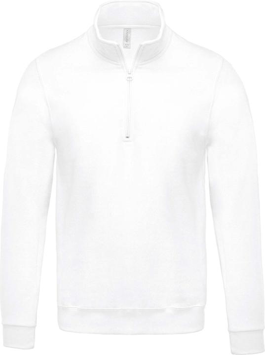 Actual product image Kariban Col Zippé blanc (XL)