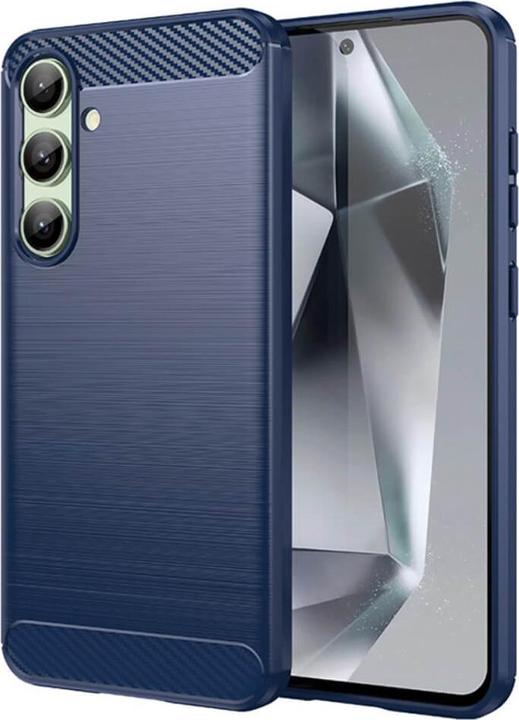 Produktbild Cover-Discount FE - Metall Carbon Look Hülle (Samsung Galaxy S24 FE)