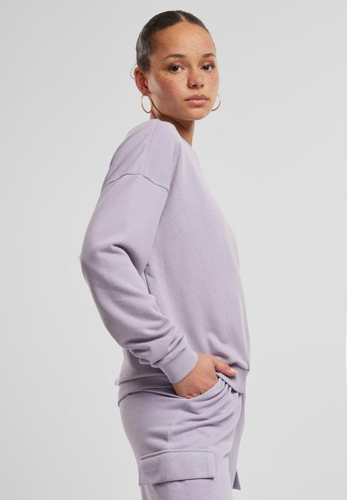 Actual product image Urban Classics Ladies Oversized Light Terry Crewneck - 159547 (XS)