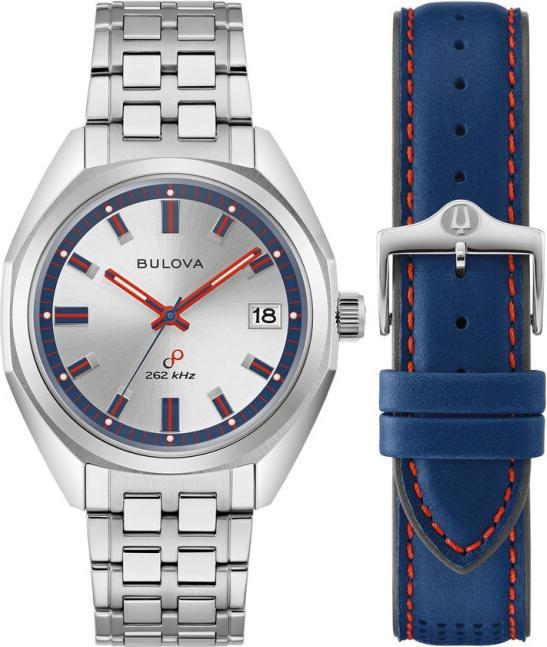 Actual product image Bulova 96K112 Jet Star Limited Edition Men's Watch 40mm 5ATM (Analogue wristwatch, 40 mm)