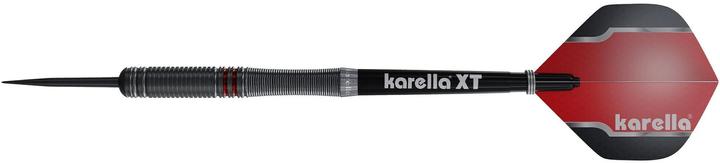 Produktbild Karella Dartpfeile Steeldart Fighter 22g, 3 Stück – Schwarz (22 g)