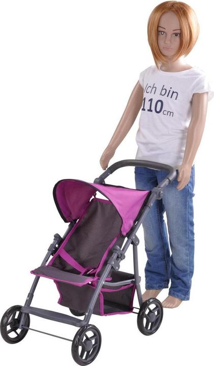 Actual product image Knorrtoys Puppenbuggy Liba - tec purple