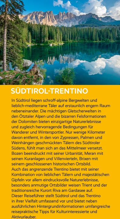 Produktbild Reiseführer Südtirol und Trentino