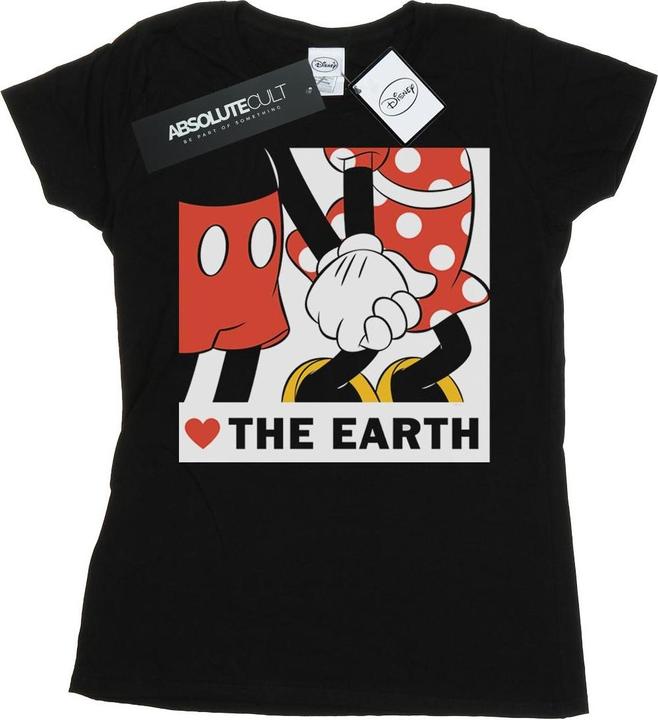 Disney Mickey Mouse Heart The Earth TShirt (M)