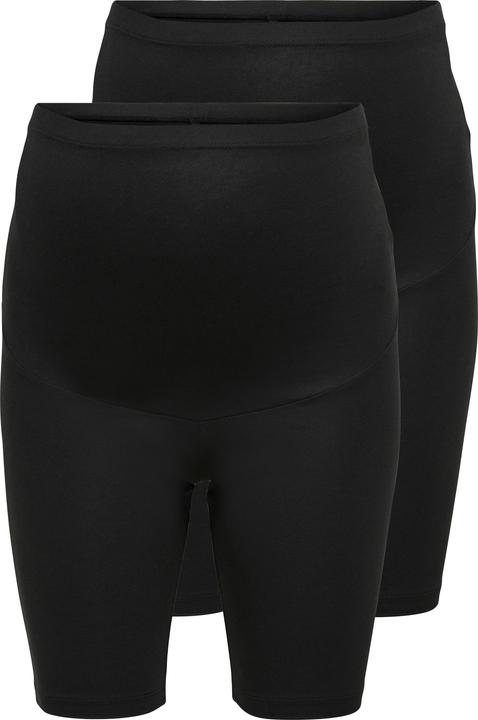 Only Maternity Mama Basic 2er-Pack Radlerhose (XS)