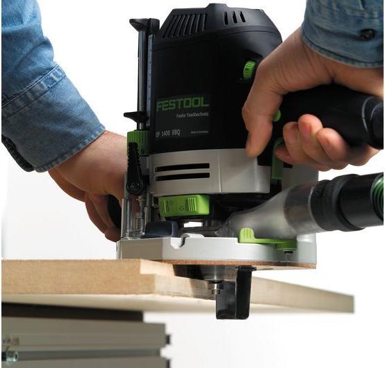 Image du produit Festool OF 1400 EBQ-PLUS Défonceuse 1400W, course 70mm + Coffret Systainer + Accessoires (574341)