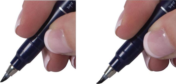Actual product image Tombow Calligraphy pen WS-BH hard (Blue, 1 x)