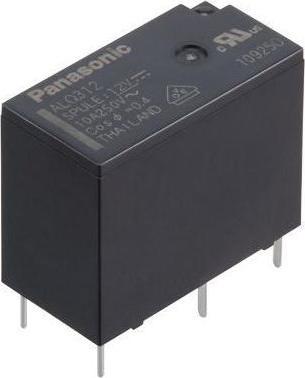 Panasonic Print power relay ALQ 1 changeover contact 10A DC 12V 360Ohm