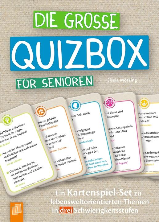 Produktbild Die grosse Quizbox für Senioren (Deutsch)