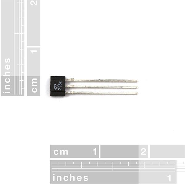 Actual product image OEM Hall Effect Sensor US1881 TO-92 (Sensor)