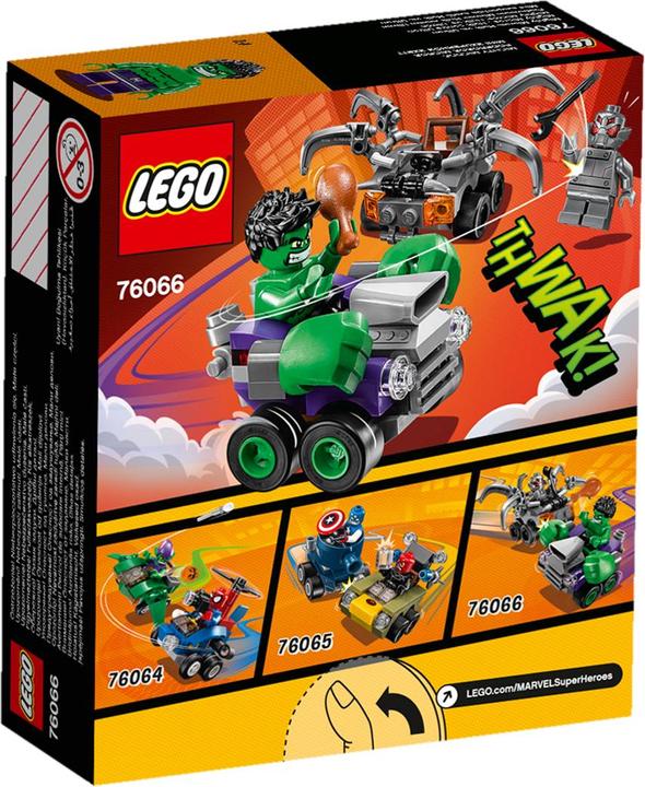Image du produit LEGO Marvel Super Heroes Mighty Micros : Hulk contre Ultron. (76066, LEGO Marvel)