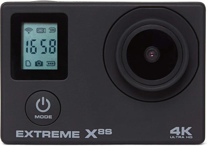 Produktbild Nikkei Extreme X8S - Actioncam met Remote - Inclusief Gratis Oranje EK88 Shirt (UHD, WLAN)