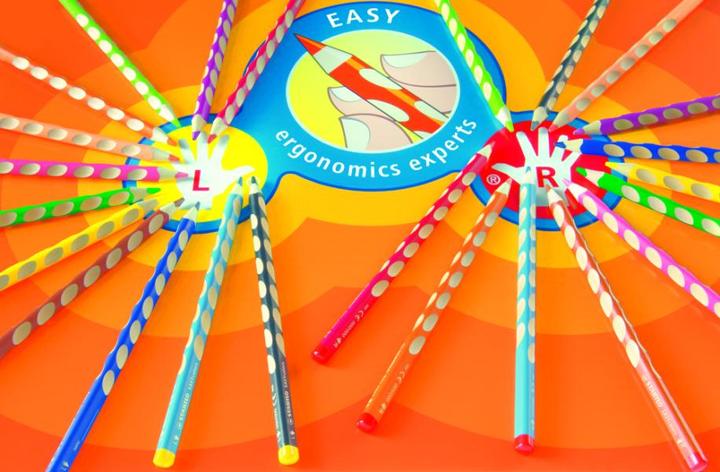 Produktbild STABILO EASYcolors ergonomischer Buntstift für Linkshänder (Mehrfarbig, 6 x)