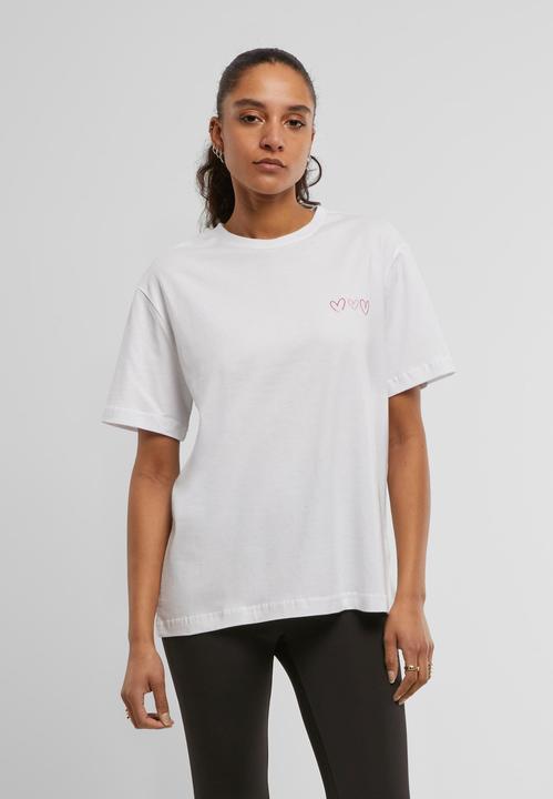 Actual product image Mister Tee MisterTee Ladies Always Trust Your Heart Tee - 188137 (XL)