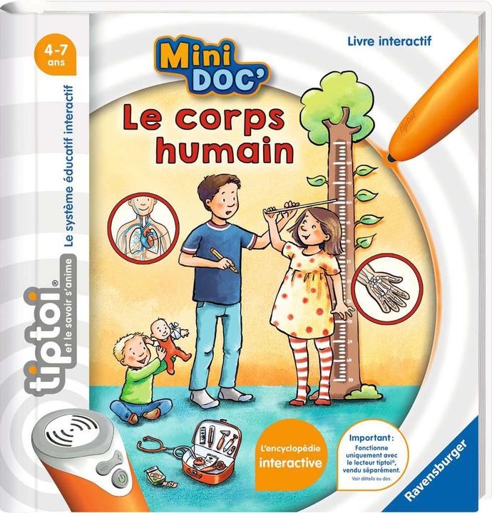 Image du produit tiptoi Mini Doc Le Corps Humain (Français, Collectif, 2024)