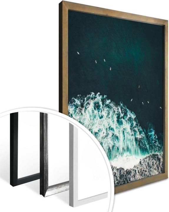 Immagine prodotto Trenddeko La vista dall'alto: onda perfetta (30 x 40 cm)