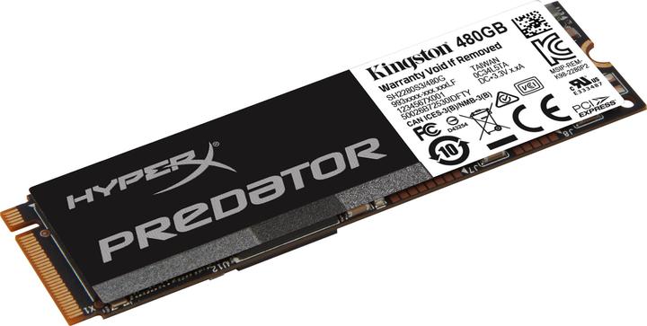 Produktbild HyperX Predator (480 GB, M.2)