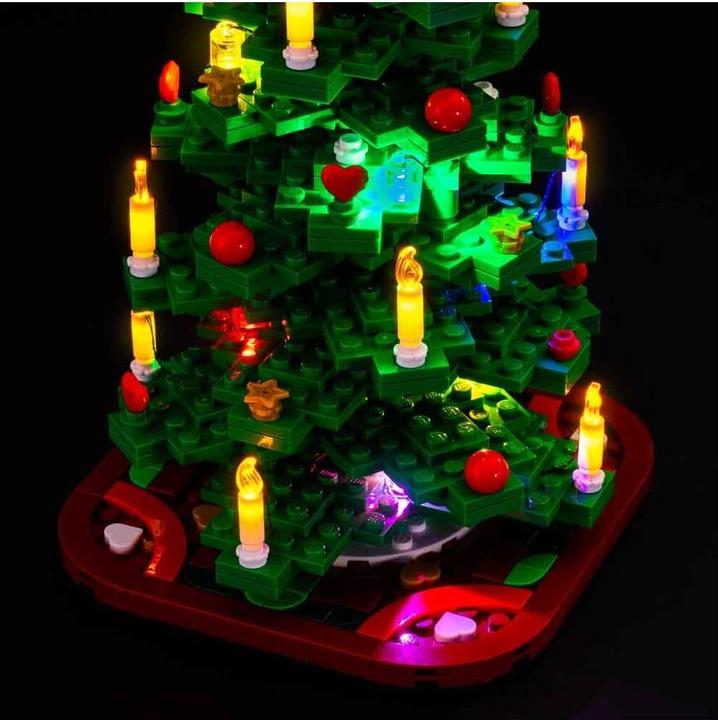 Produktbild Light my bricks LED Licht Set für LEGO 40573 Weihnachtsbaum